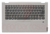 Teclado Lenovo Ideapad C340-14API-258 Com Topcover