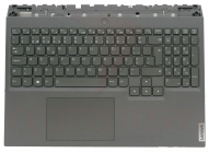 Teclado Lenovo Legion 5 Pro 16IAH7H Com BackLight Com TopCover GRAY
