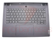 Teclado Lenovo Legion Slim 5 14APH8 Com Backlight Com Fingerprint GRAY
