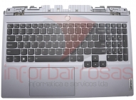 Lenovo LOQ 15ARP9 Com Backlight Branco com Topcover GRAY INGLÊS