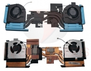 Lenovo IdeaPad Gaming 3 15IAH7 Heatsink com Fan KIT Esquerda Direita