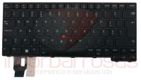 Teclado Lenovo ThinkPad T14 Gen 4 Com Backlight BLACK