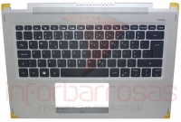 Teclado Acer SP314-21 Com Topcover SILVER