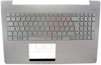 Teclado Asus N550JV N550LF Com Top Cover