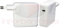 Transf. Apple 20.3V 3A 61W USB-C Com Cabo