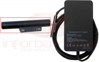 Transf. Compativel Microsoft Surface 15V 4A USB 5V 1A 65W